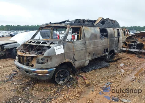 1997 Dodge Ram Van B3500 from USA, damaged, VIN 2B6KB31Y4VK503307